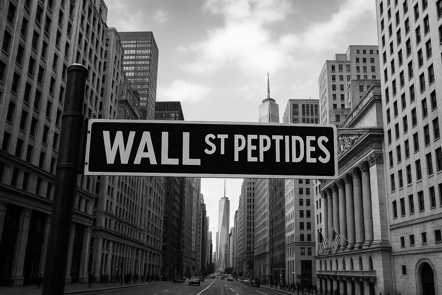 At Wall St Peptides, we provide high-quality, lab-tested peptides at prices that won’t break the bank. Our goal is to deliver reliable, effective products with excellent customer service, so you can focus on your results with confidence and peace of mind.